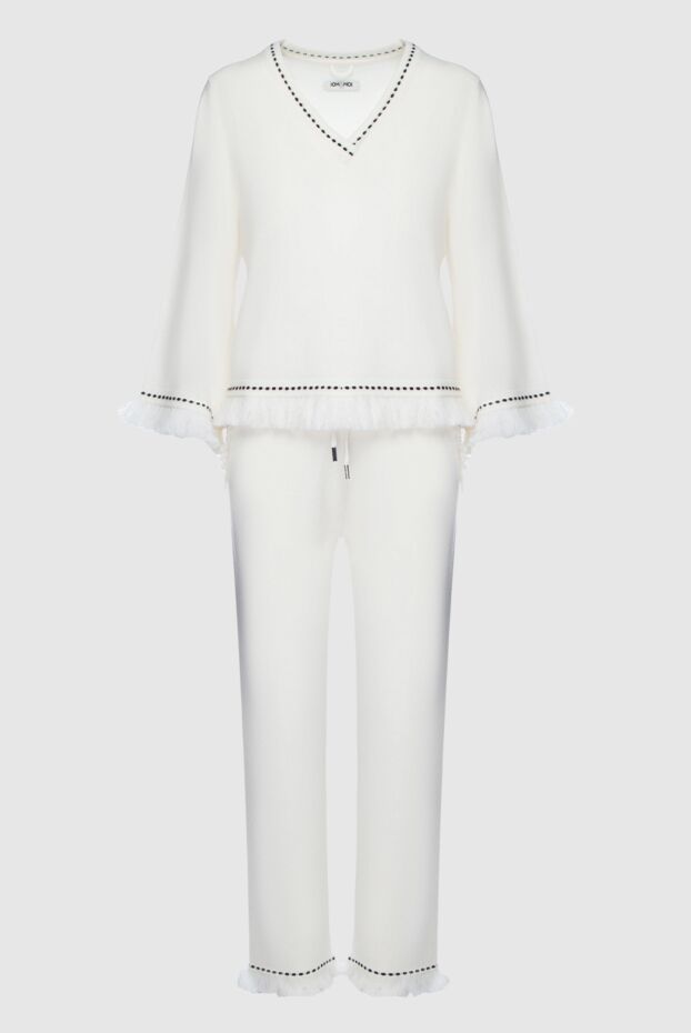 Max&Moi woman white women's walking suit made of wool and cashmere buy with prices and photos 159713 - photo 1