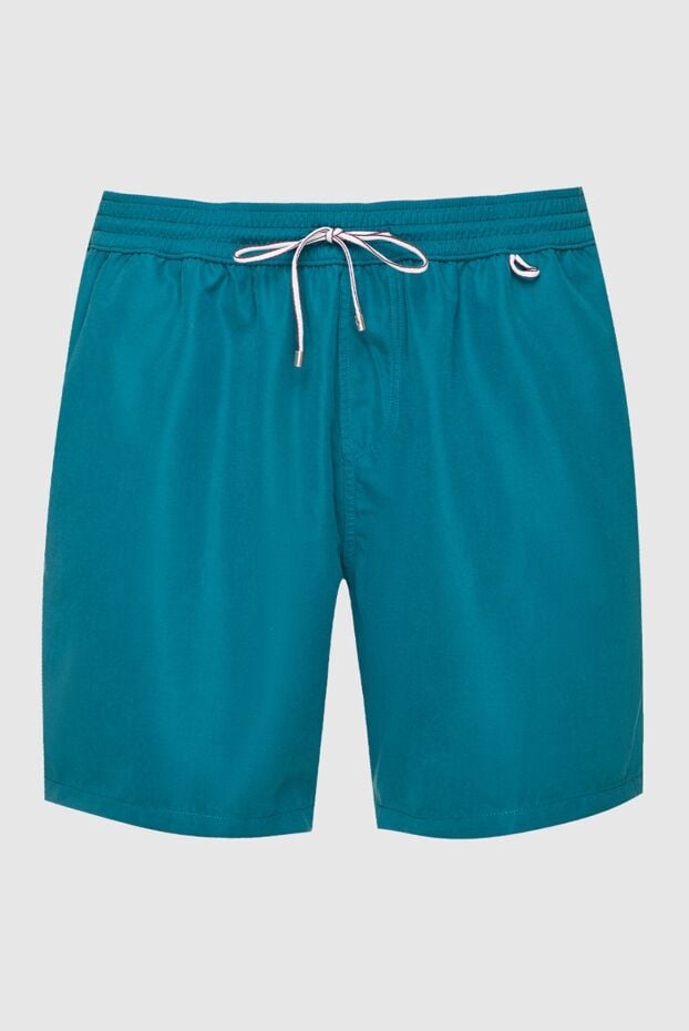 Loro Piana turquoise swimming shorts with water-repellent coating 159821 - photo 1