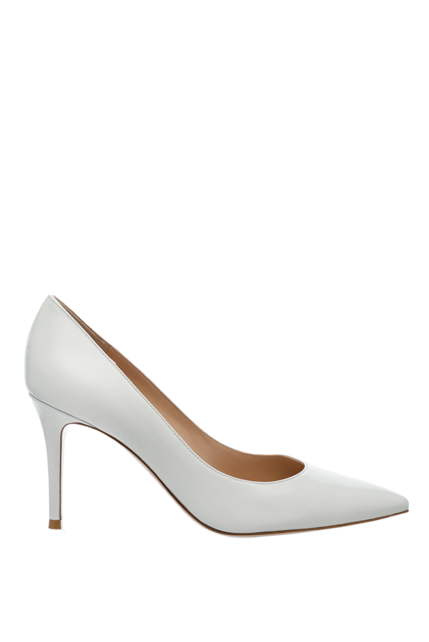 Gianvito Rossi woman white leather shoes for women buy with prices and photos 160017 - photo 1