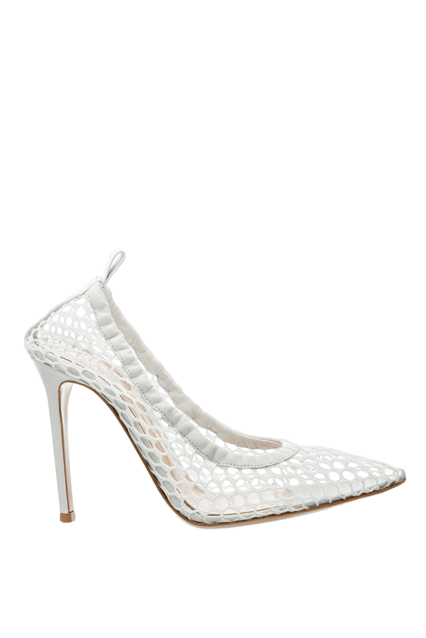 Gianvito Rossi woman white leather shoes for women buy with prices and photos 160019 - photo 1