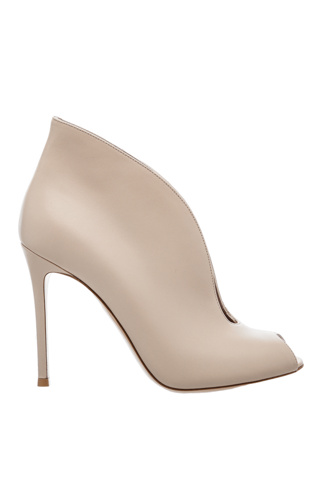 Gianvito Rossi woman beige leather ankle boots for women buy with prices and photos 160022 - photo 1