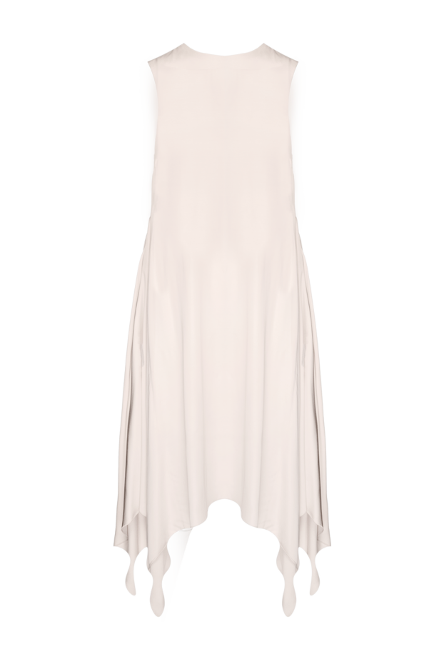 Peserico beige trapeze dress with loose hem for women 160042 - photo 1