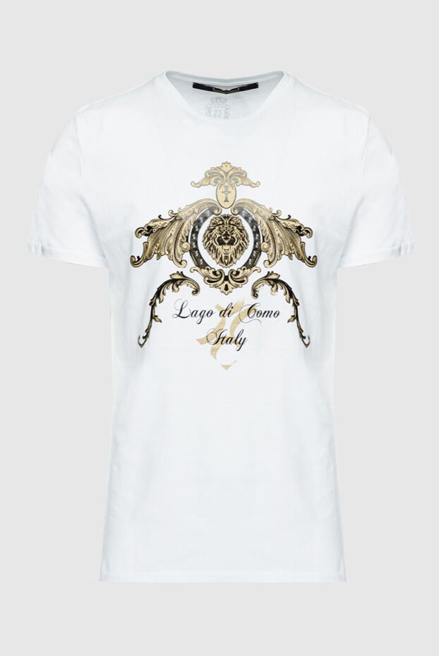 Billionaire man white cotton t-shirt for men buy with prices and photos 160079 - photo 1