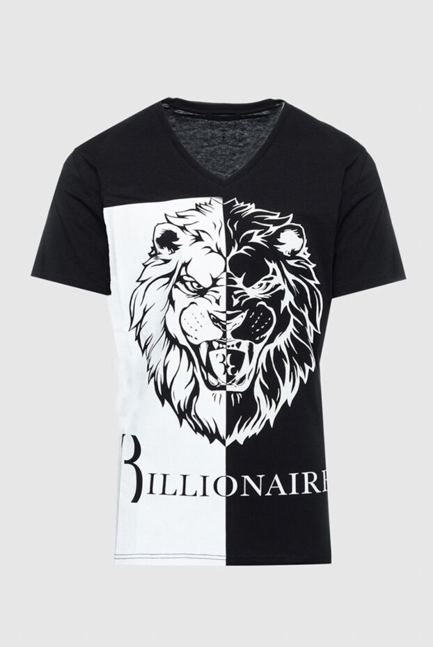 Billionaire man black cotton t-shirt for men buy with prices and photos 160085 - photo 1