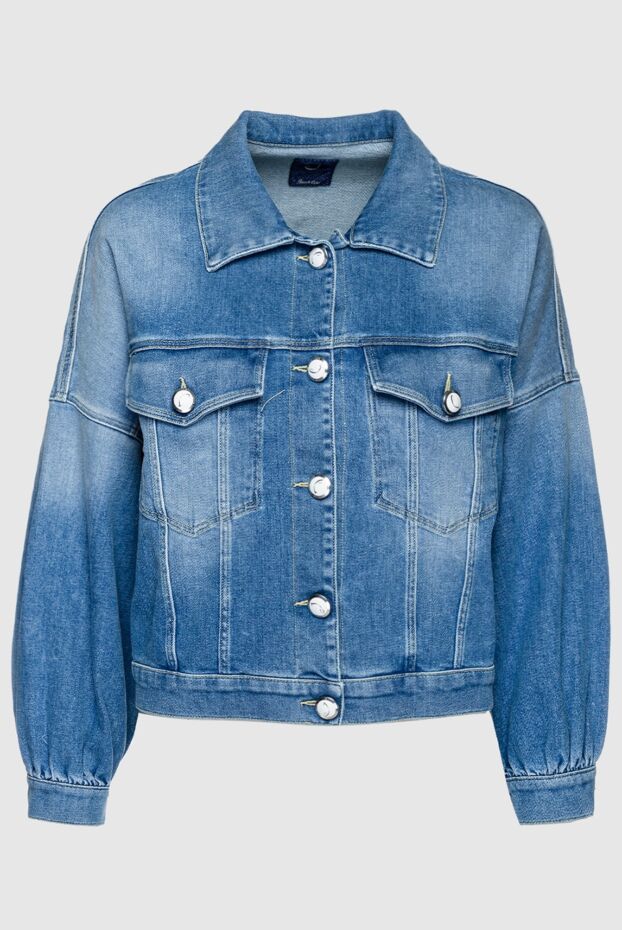 Jacob Cohen woman women's blue denim jacket buy with prices and photos 160188 - photo 1