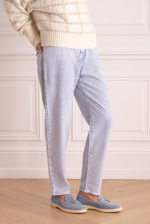 Jacob Cohen blue cotton and tencel jeans for women 160190 - photo 3
