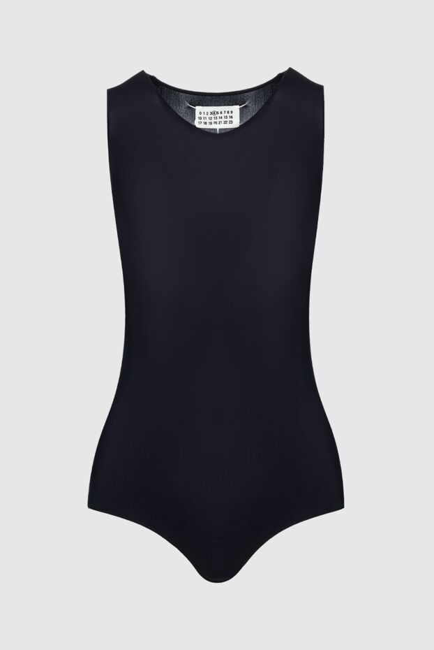 Maison Margiela woman black bodysuit made of polyamide and elastane for women buy with prices and photos 160195 - photo 1