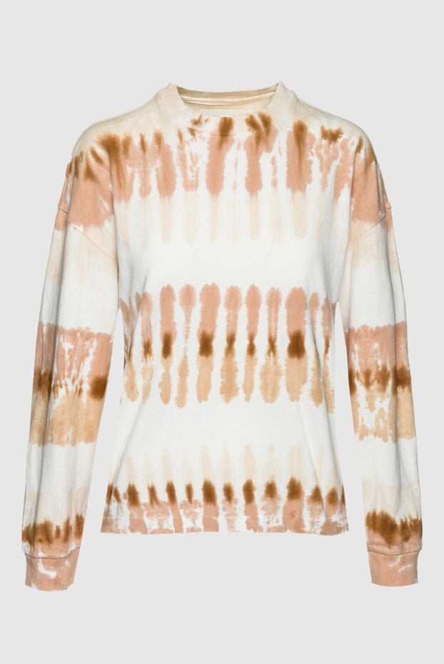 Citizens of Humanity beige cotton womens jumper with a contrasting pattern 160208 - photo 1