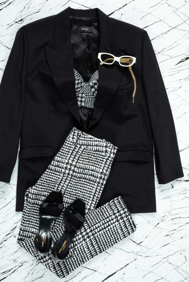 Isabel Marant black acetate and silk jacket for women 160362 - photo 2