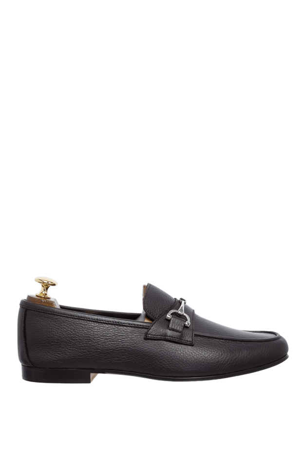 Andrea Ventura man black leather loafers for men buy with prices and photos 160392 - photo 1