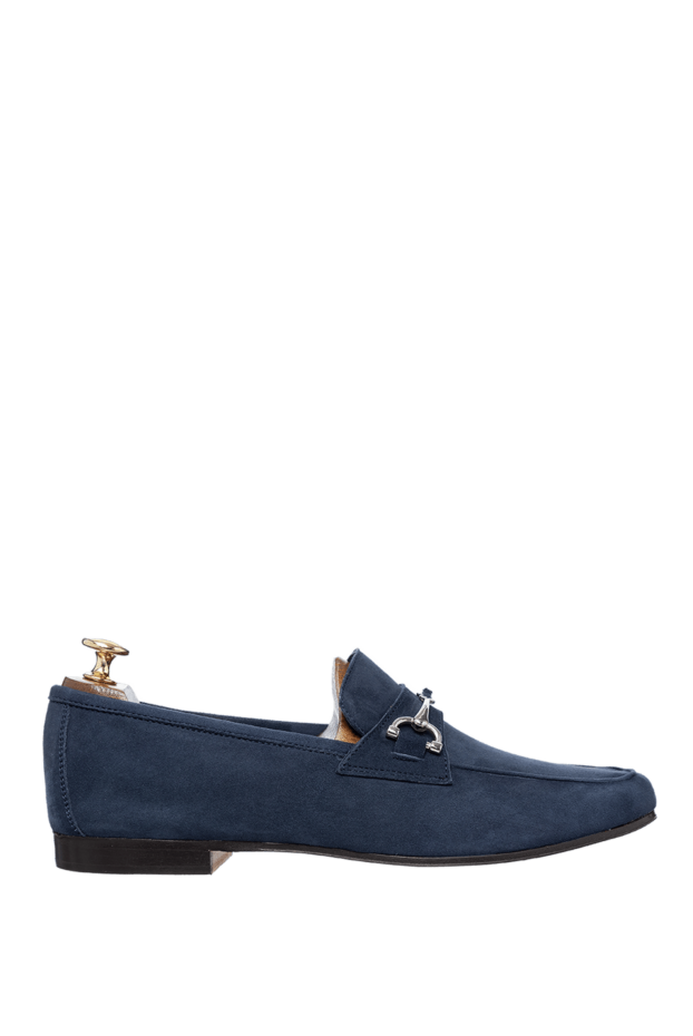 Andrea Ventura man blue suede loafers for men buy with prices and photos 160400 - photo 1