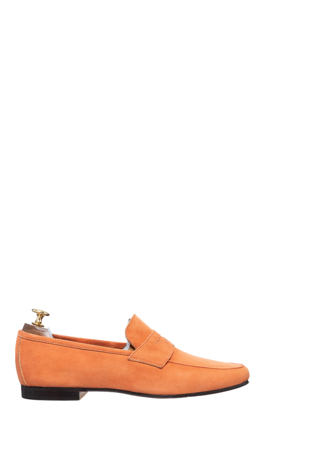 Andrea Ventura man orange suede loafers for men buy with prices and photos 160407 - photo 1