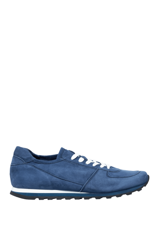 Andrea Ventura man blue suede sneakers for men buy with prices and photos 160420 - photo 1