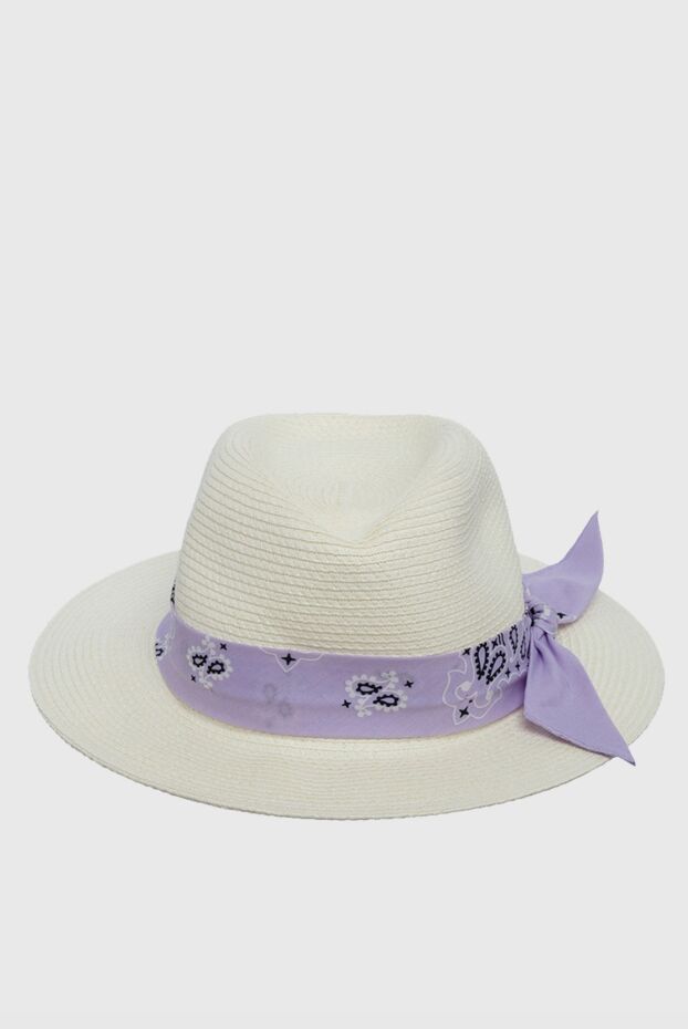 MC2 Saint Barth woman white cotton and polyester hat for women buy with prices and photos 160495 - photo 1