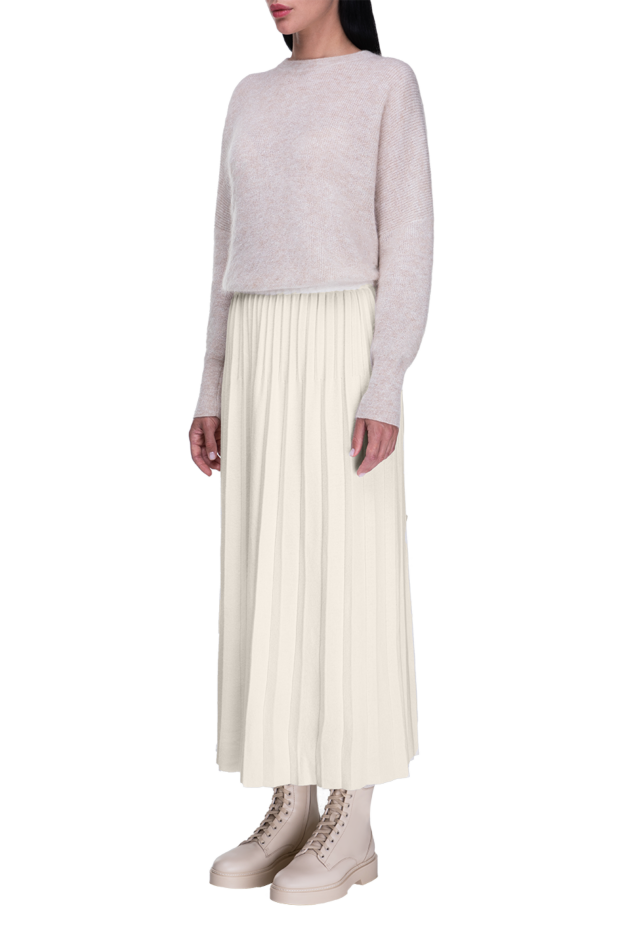 Panicale woman beige polyester skirt for women buy with prices and photos 160514 - photo 2