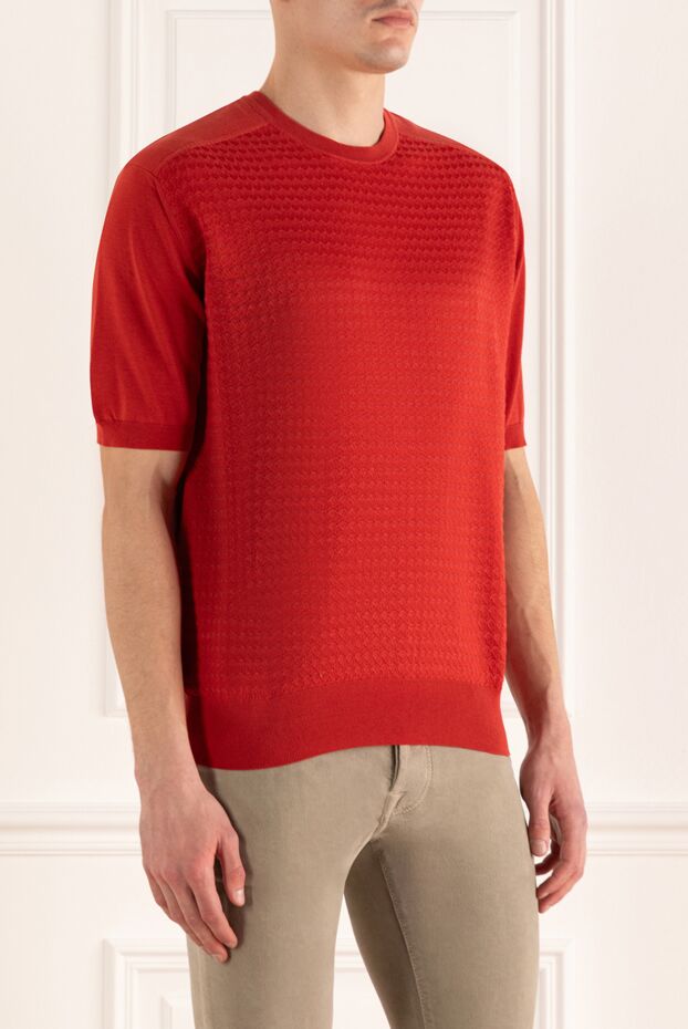 Stefano Ricci short-sleeved jumper made of cotton, silk and linen. 160652 - photo 3