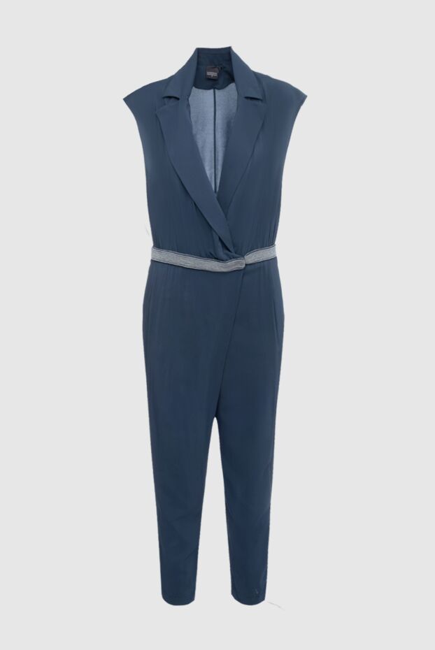 Lorena Antoniazzi woman jumpsuit made of viscose and elastane blue for women buy with prices and photos 160705 - photo 1