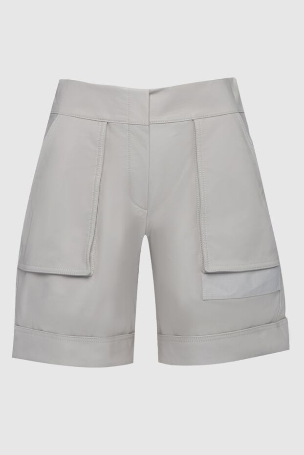 Lorena Antoniazzi woman gray leather shorts for women buy with prices and photos 160715 - photo 1