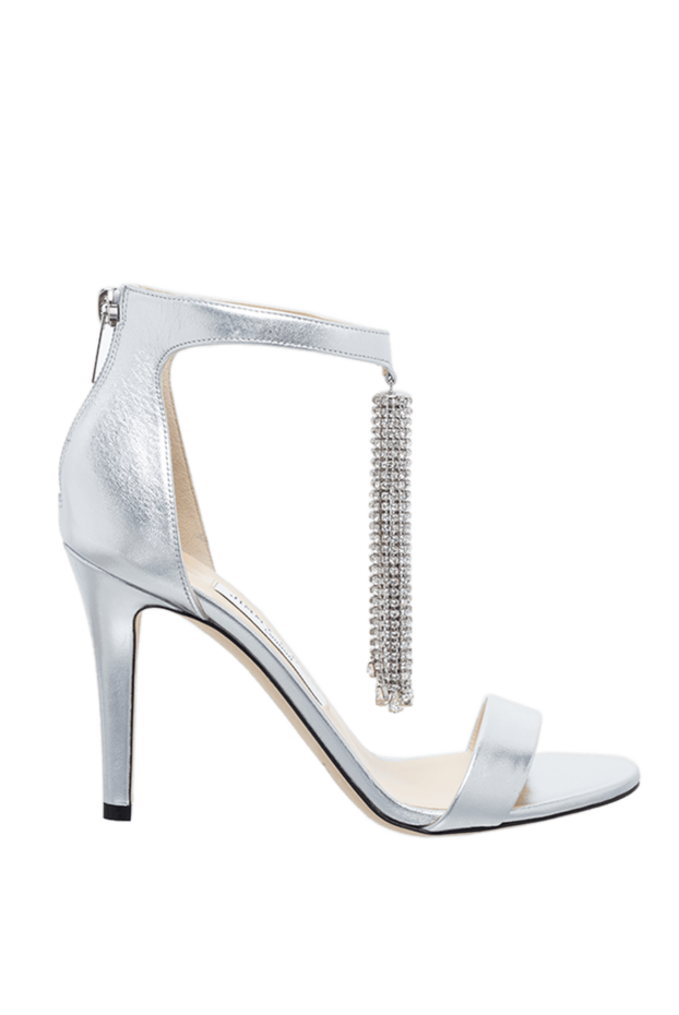 Jimmy Choo woman gray leather sandals for women buy with prices and photos 160807 - photo 1