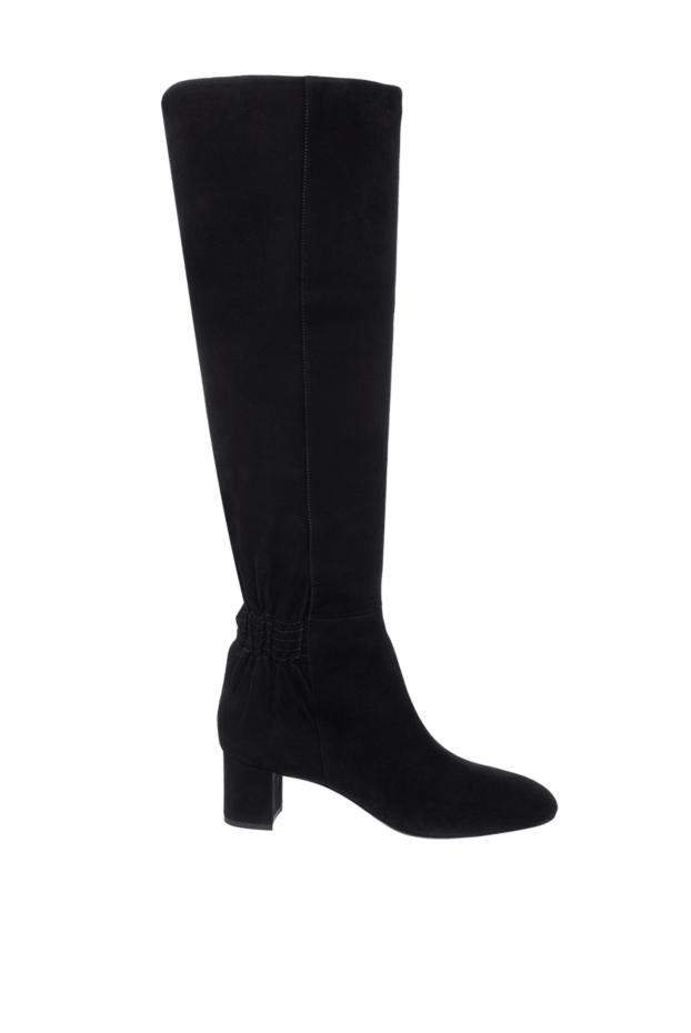 Santoni woman black suede boots for women buy with prices and photos 160877 - photo 1