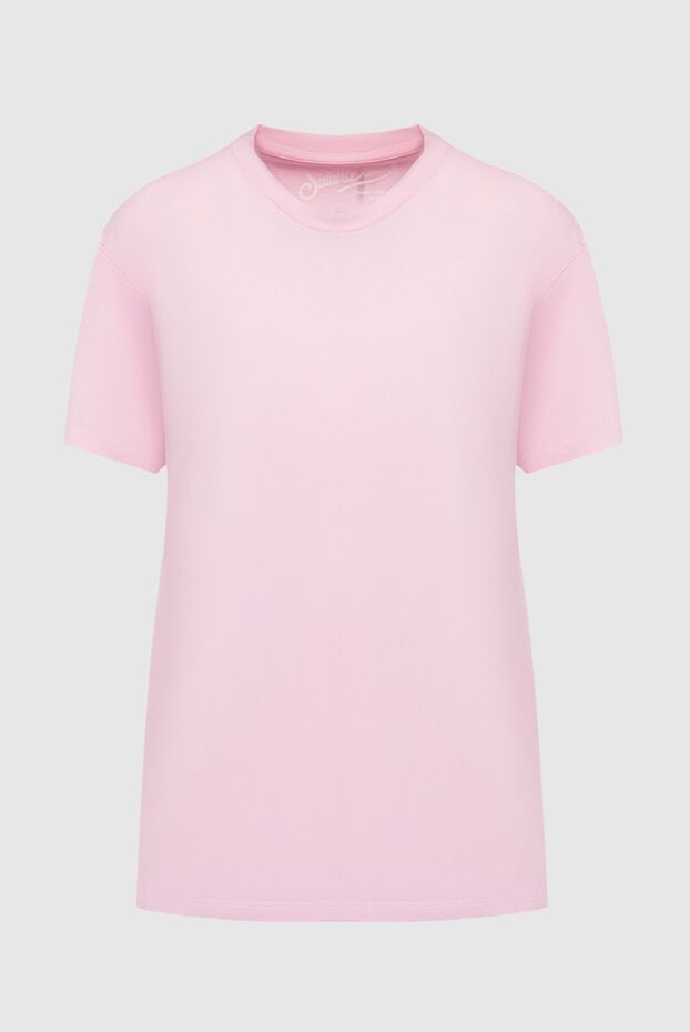 MC2 Saint Barth woman pink cotton t-shirt for women buy with prices and photos 160891 - photo 1