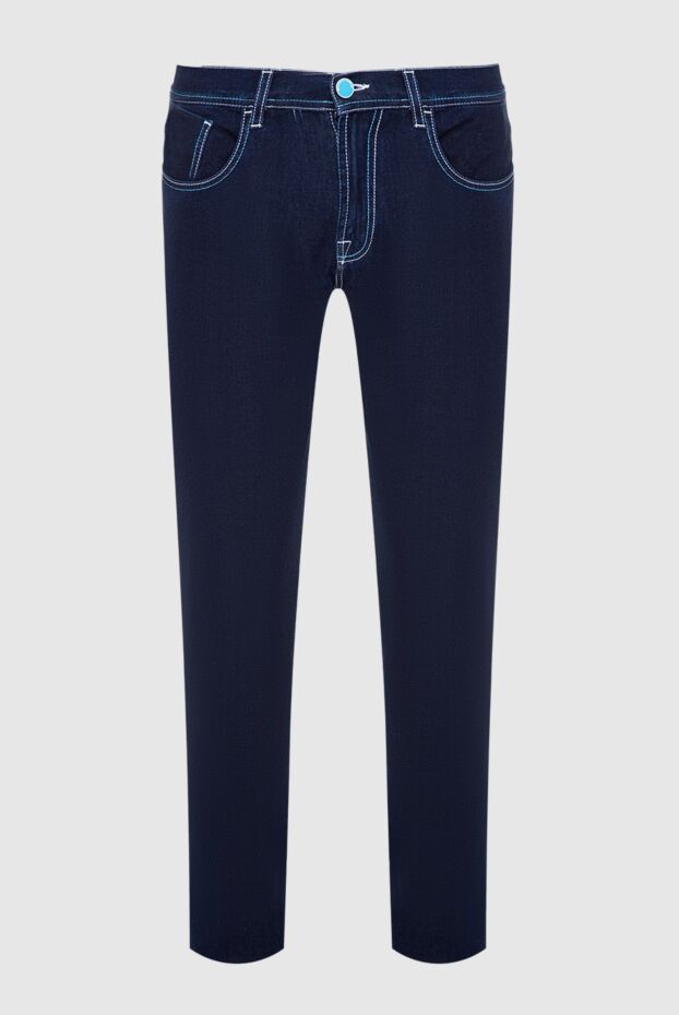 Scissor Scriptor мужские джинсы из хлопка и полиуретана синие мужские купить с ценами и фото 160930 - фото 1