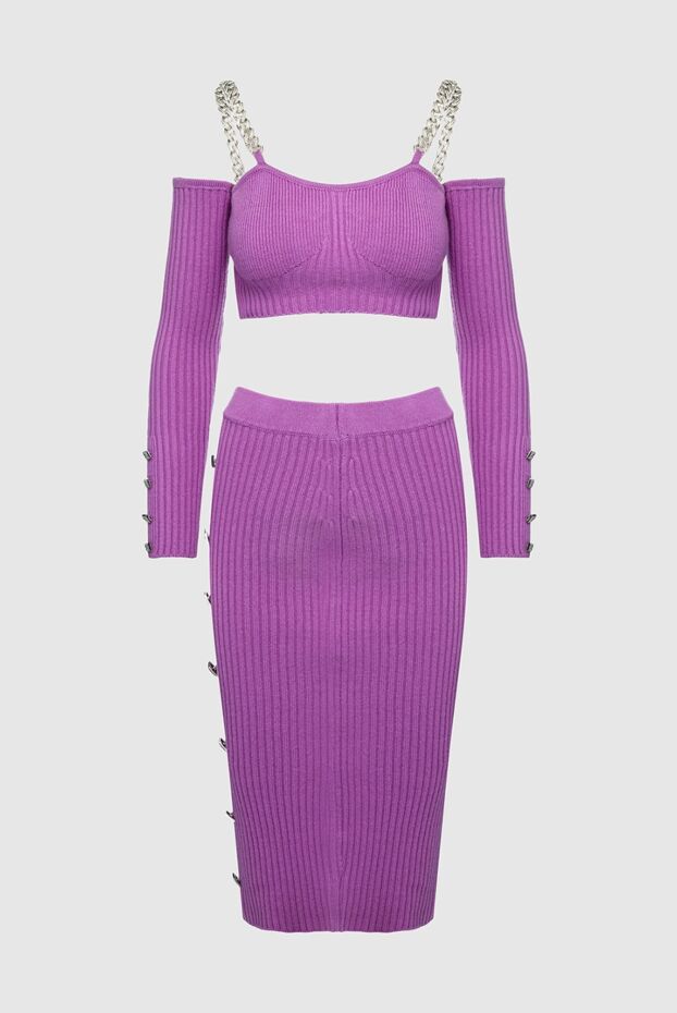 Giuseppe Di Morabito woman women's purple suit with skirt buy with prices and photos 161007 - photo 1