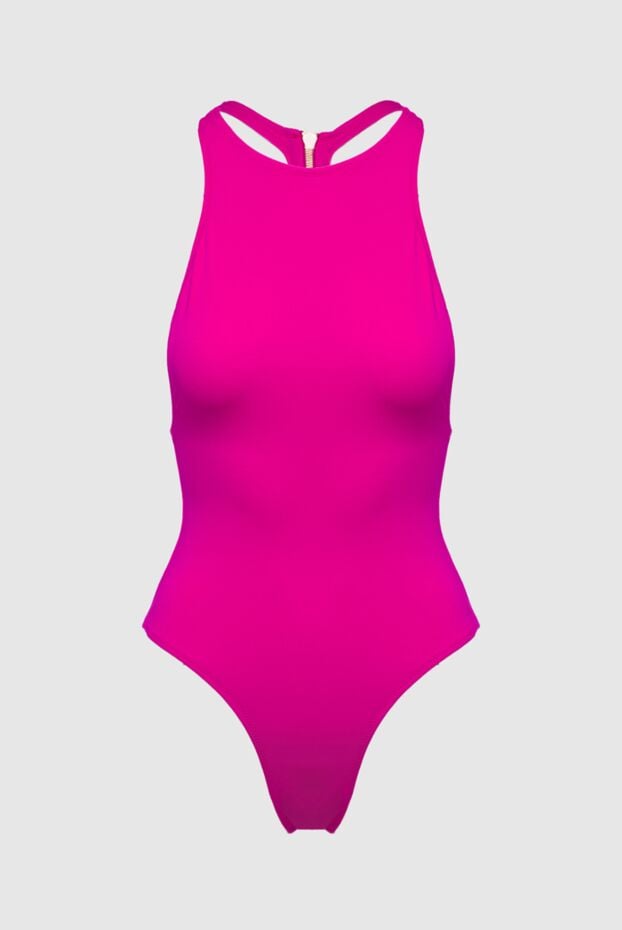 OYE Swimwear one-piece swimsuit, bright pink, with a zipper on the back 161037 - photo 1