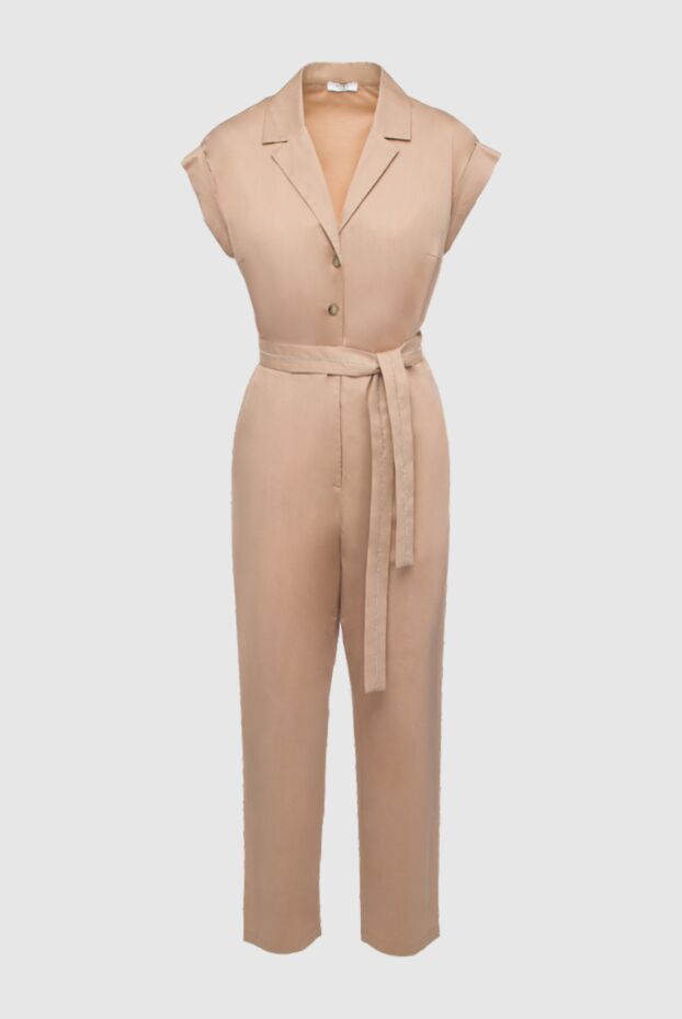 Peserico woman beige women's cotton and elastane jumpsuit buy with prices and photos 161088 - photo 1