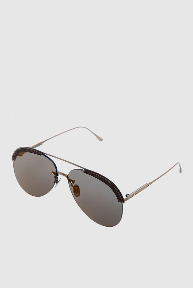 Bottega Veneta aviator glasses for sun protection black for women 161153 - photo 3