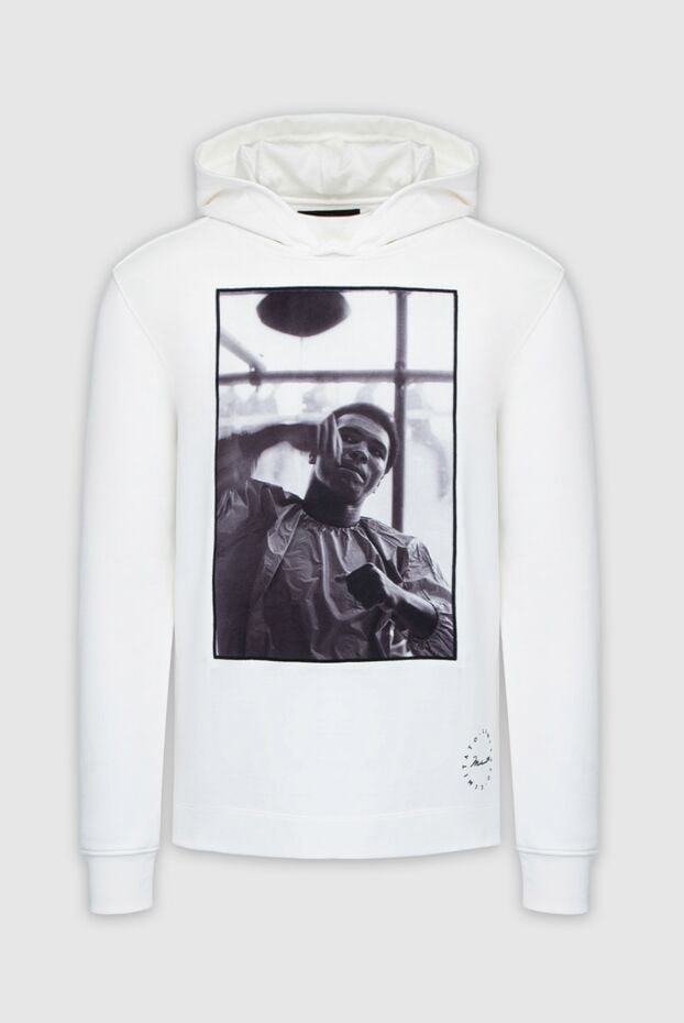 Limitato urban hoodie with photo print on the chest made of soft cotton 161205 - photo 1