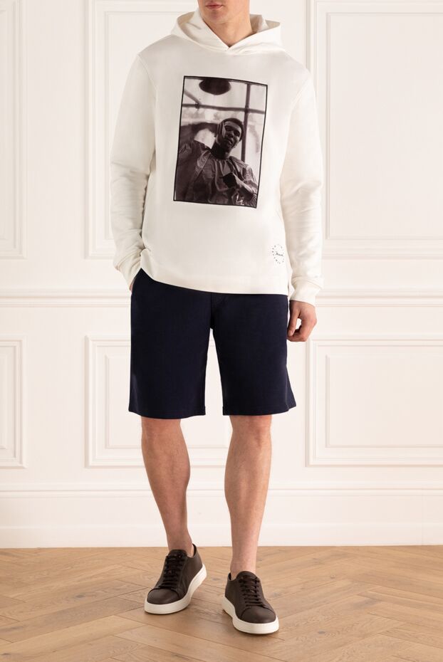 Limitato urban hoodie with photo print on the chest made of soft cotton 161205 - photo 3