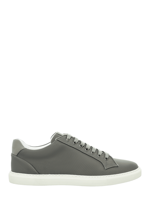 Corneliani man gray textile sneakers for men buy with prices and photos 161231 - photo 1