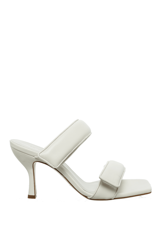 Gia Borghini woman white leather sandals for women buy with prices and photos 161387 - photo 1