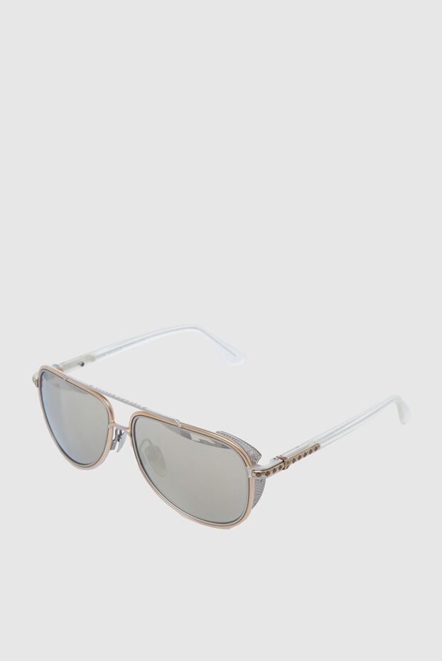 Chrome Hearts man sunglasses made of metal and plastic, yellow, for men buy with prices and photos 161397 - photo 2