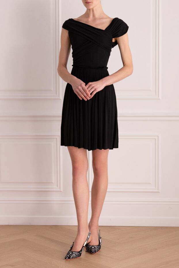 Dior woman black viscose dress for women buy with prices and photos 161612 - photo 2