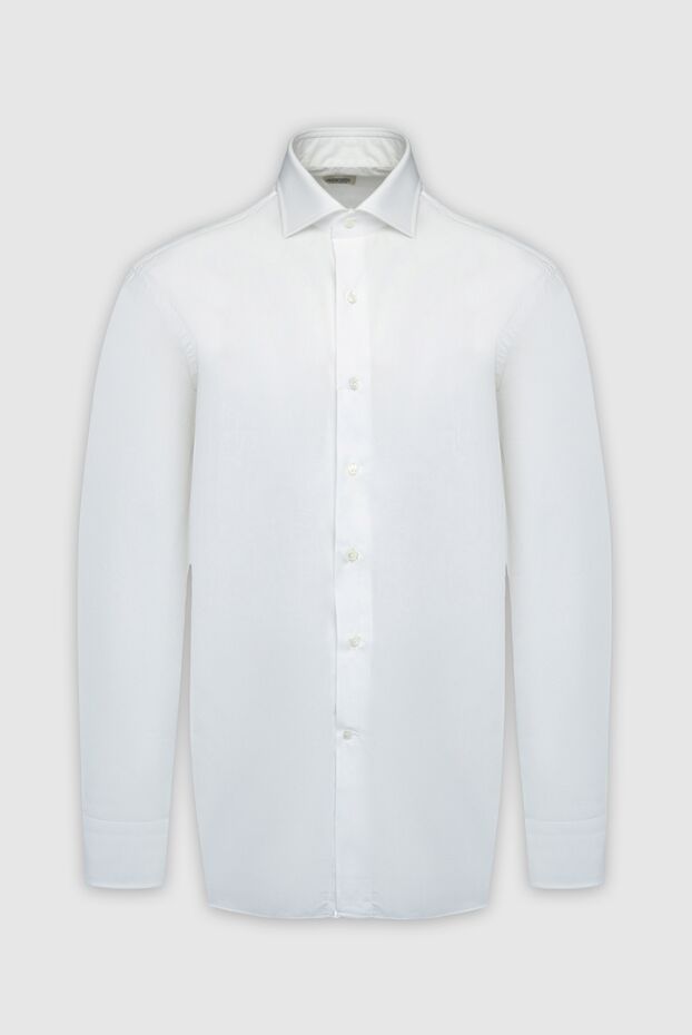 Alessandro Gherardi чоловічі рубашка з бавовни біла чоловіча купити фото з цінами 161696 - фото 1