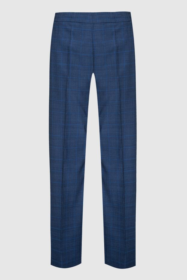 Erika Cavallini woman blue wool trousers for women buy with prices and photos 161710 - photo 1