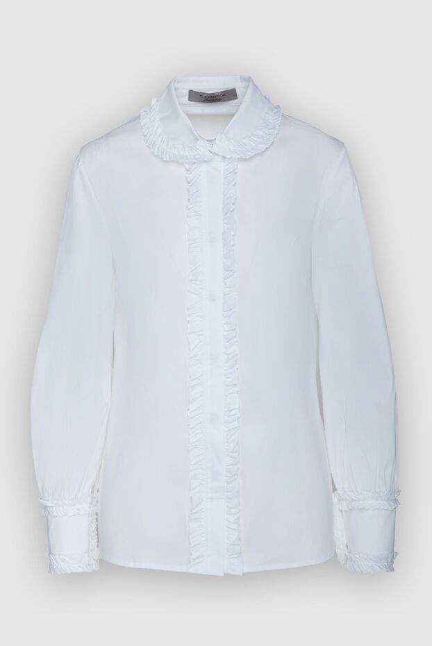 D.Exterior woman white cotton and polyamide shirt for women buy with prices and photos 161742 - photo 1