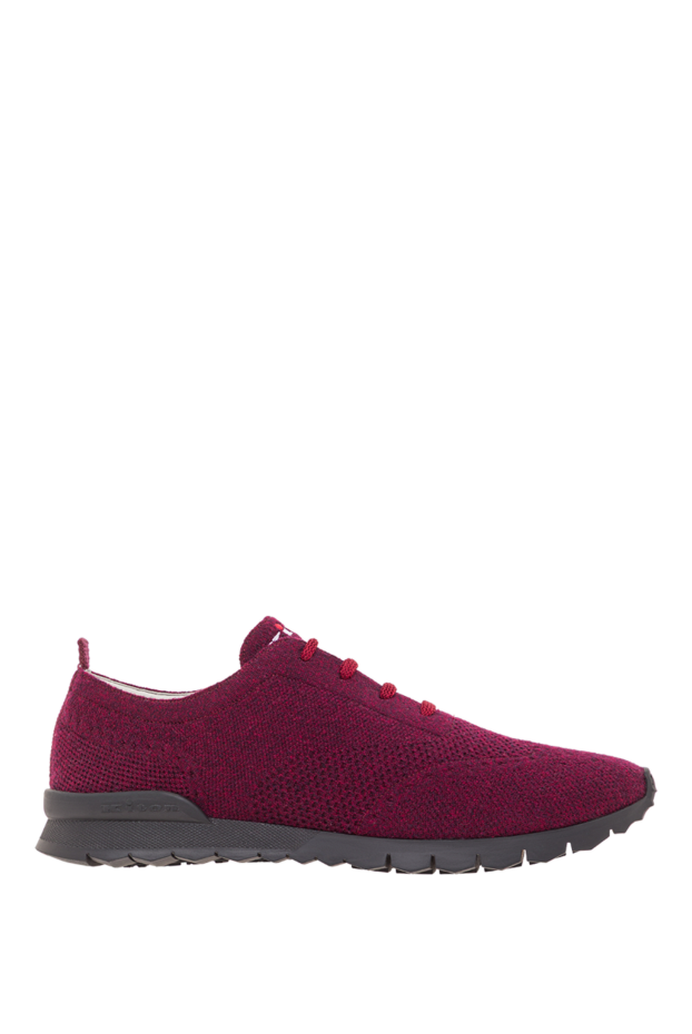 Kiton sneakers made of viscose burgundy for men 161776 - photo 1