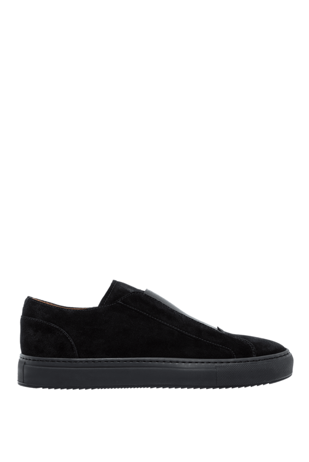 Doucal`s man black nubuck sneakers for men buy with prices and photos 161847 - photo 1