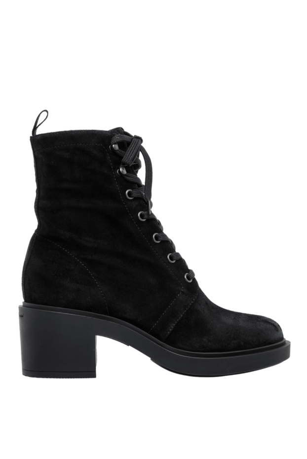 Gianvito Rossi woman black nubuck boots for women buy with prices and photos 161883 - photo 1