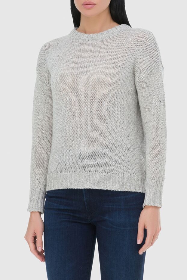 Panicale light women's jumper made of noble yarn with a melange effect 161908 - photo 2