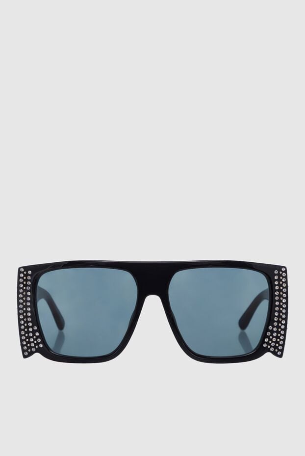 Linda Farrow black women's sunglasses with side rhinestones for sun protection 161987 - photo 1