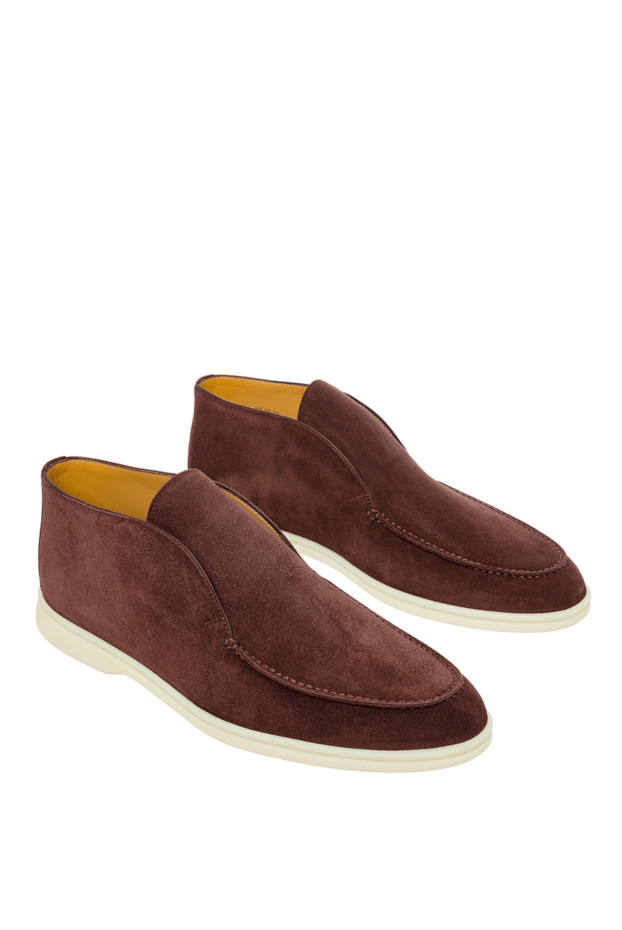 Loro Piana brown nubuck desert boots for men 162037 - photo 3