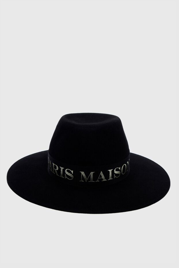 Maison Michel женские шляпка из войлока черный женская купить с ценами и фото 162169 - фото 1