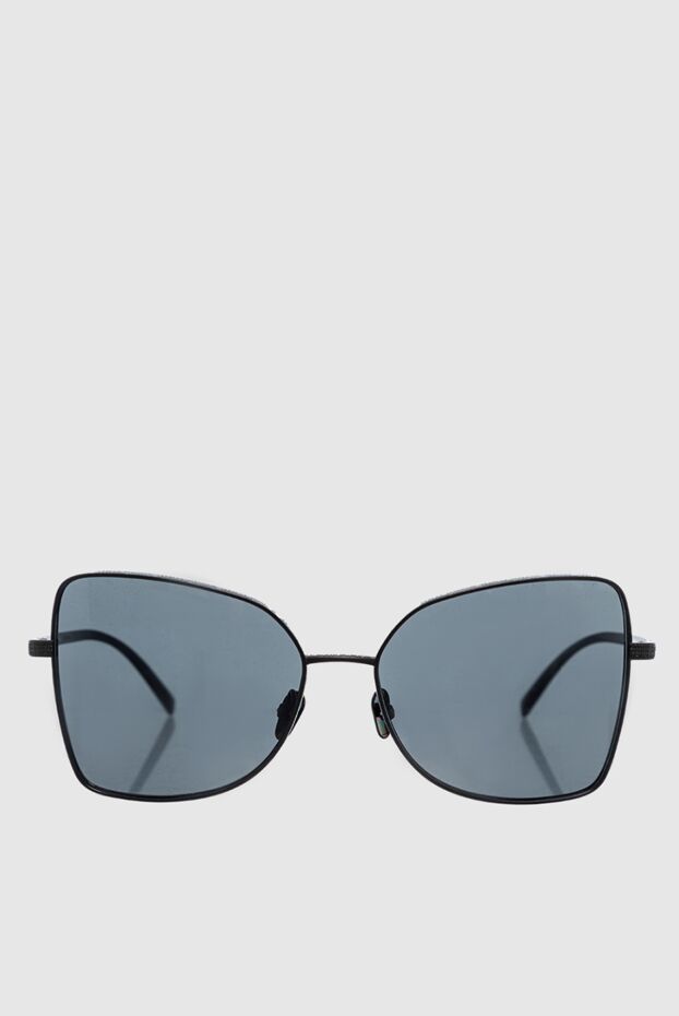 Large gray women's sunglasses for sun protection - photo 1