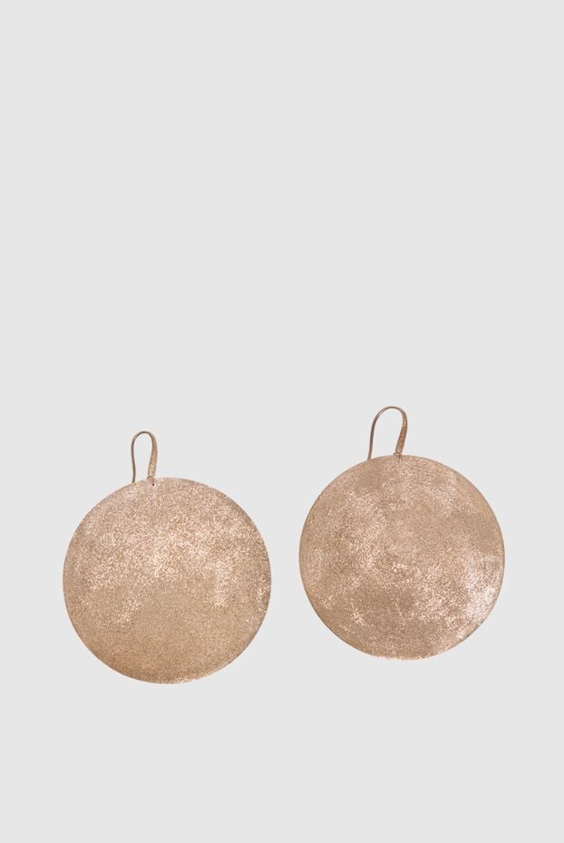 Brunello Cucinelli earrings made of golden metal for women 162262 - photo 1