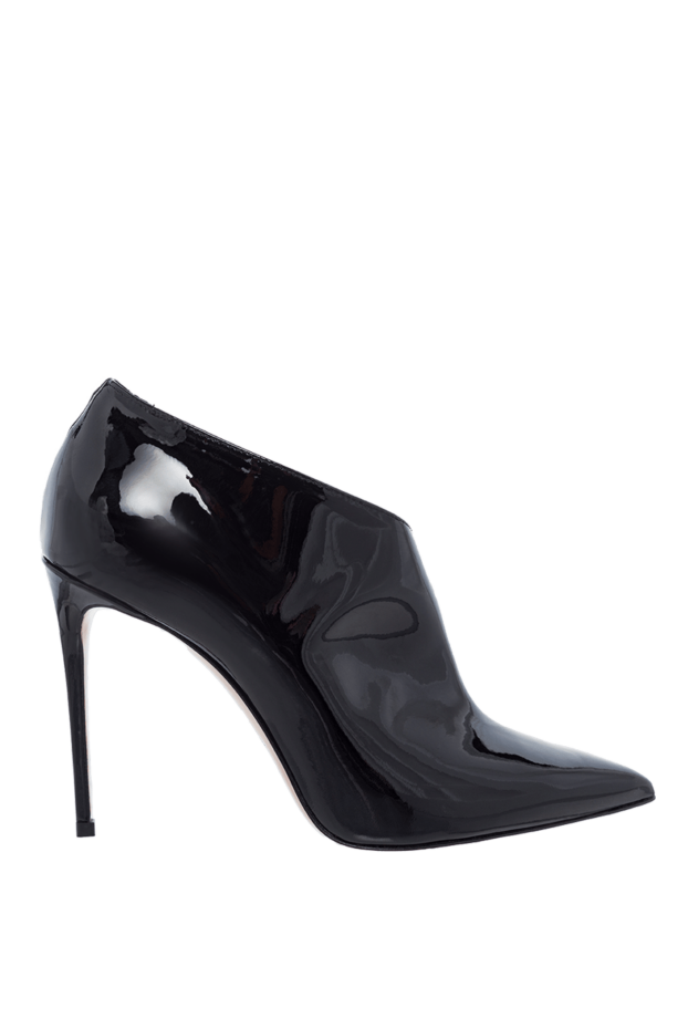 Le Silla women's black patent leather ankle boots with stiletto heels 162280 - photo 1