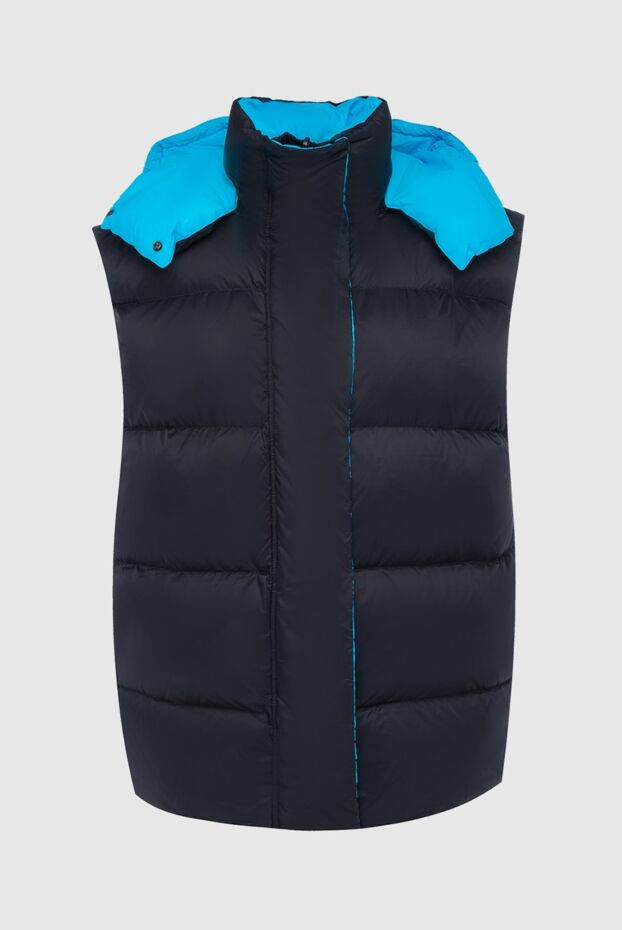 MSGM woman women's blue polyamide down vest buy with prices and photos 162283 - photo 1